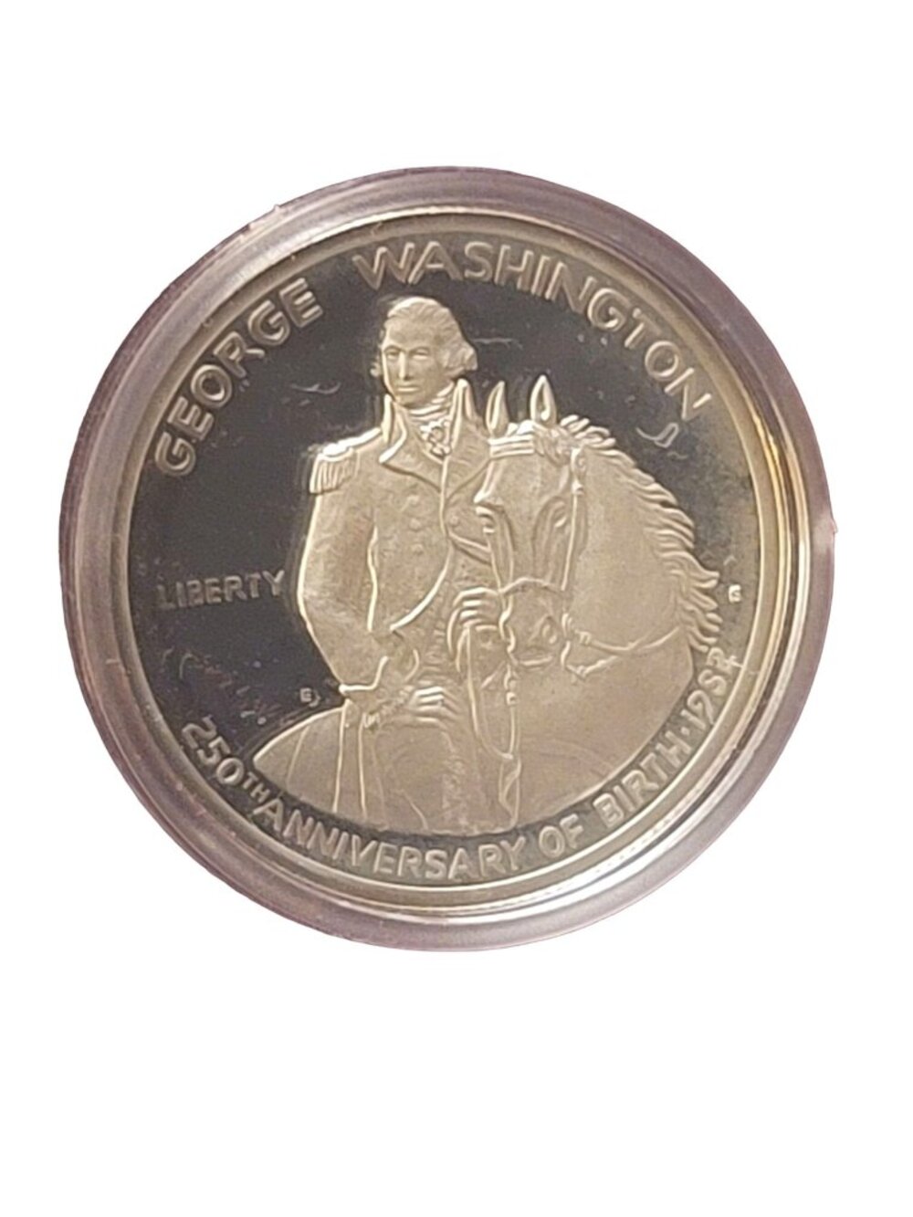 1982 Washington Commemorative Silver Half Dollar Coin Proof